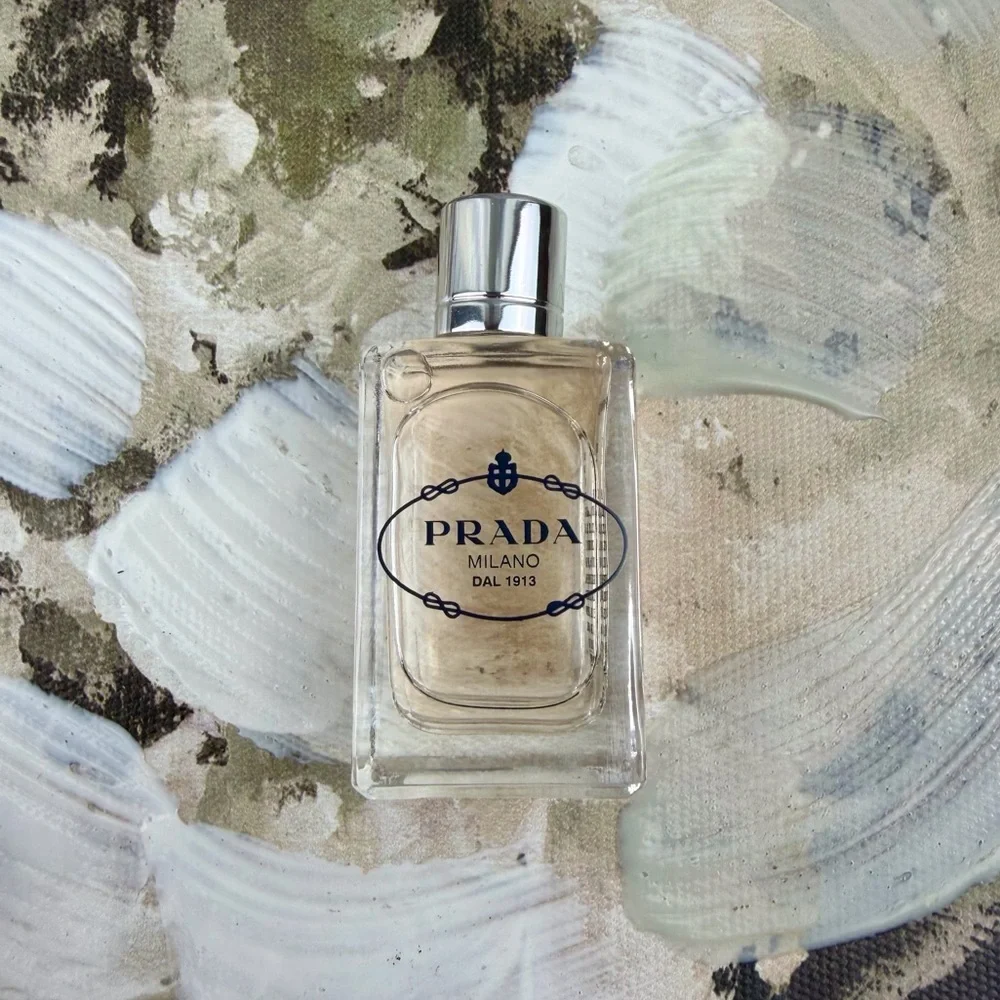 NIB Prada Beauty 5 Piece Bag and Fragrance Prestige Luxury Set.